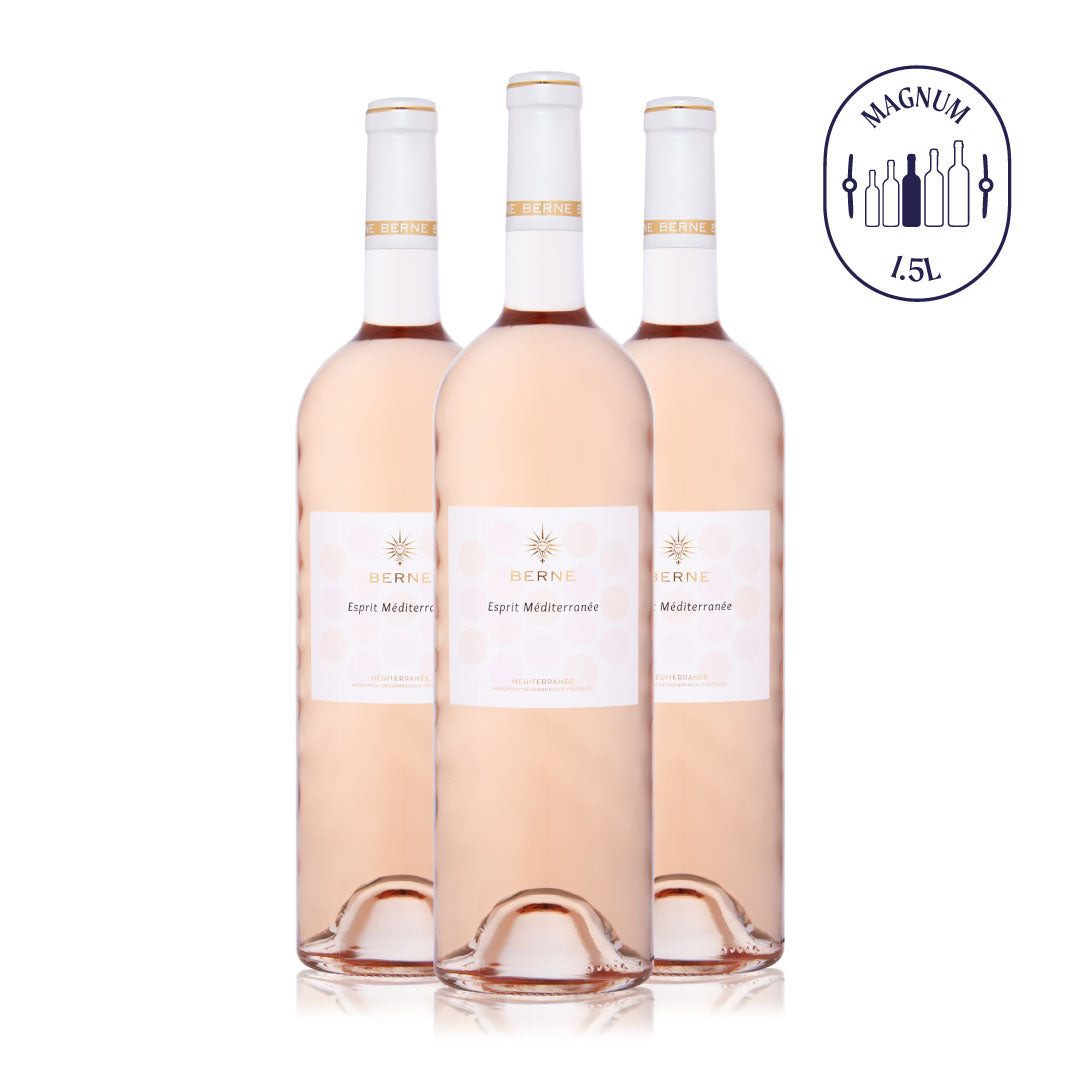 Rosé 2020 IGP Méditerranée MAGNUM - Berne Esprit 1.5L