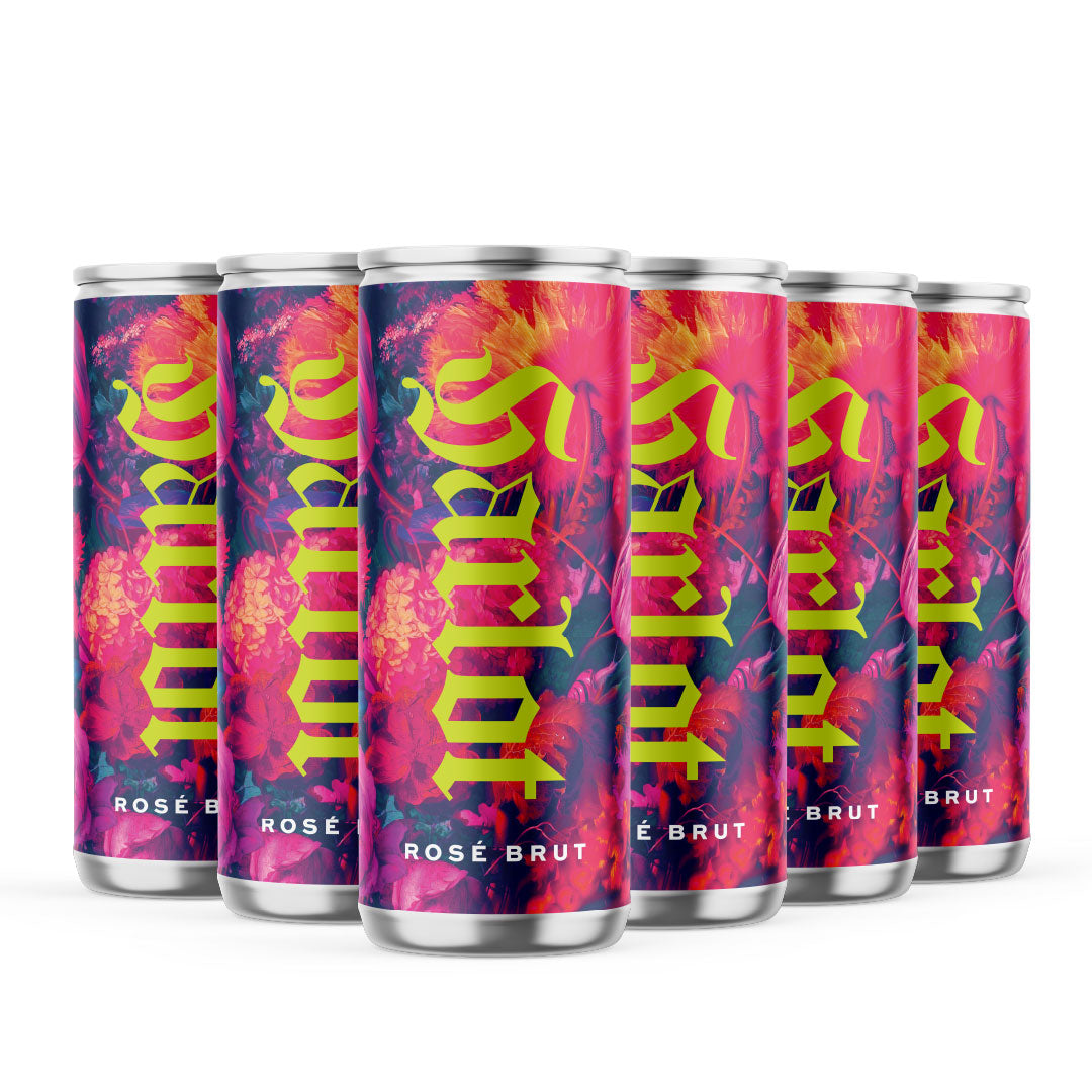 Sparkling Rosé NV -  Harlot Rosé Brut Can